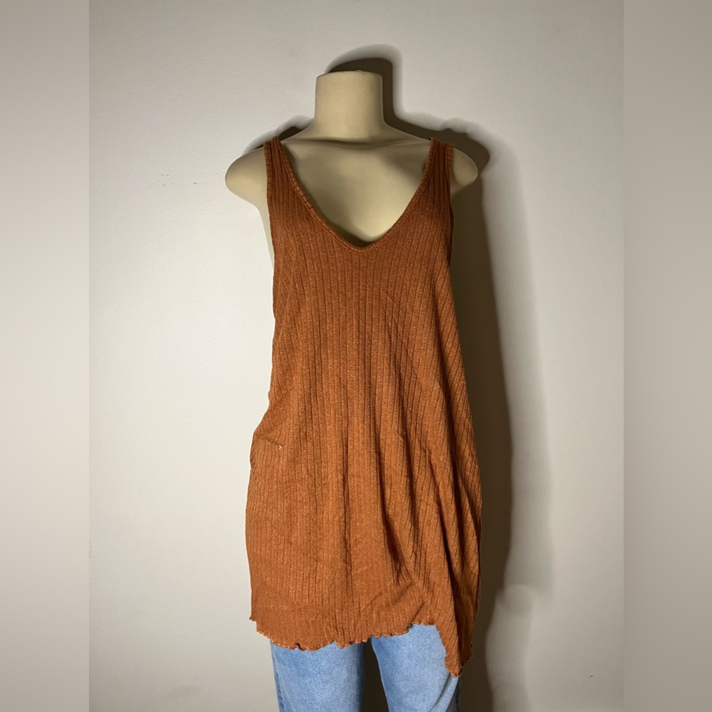 Free People Beach V- Neck Mini Dress